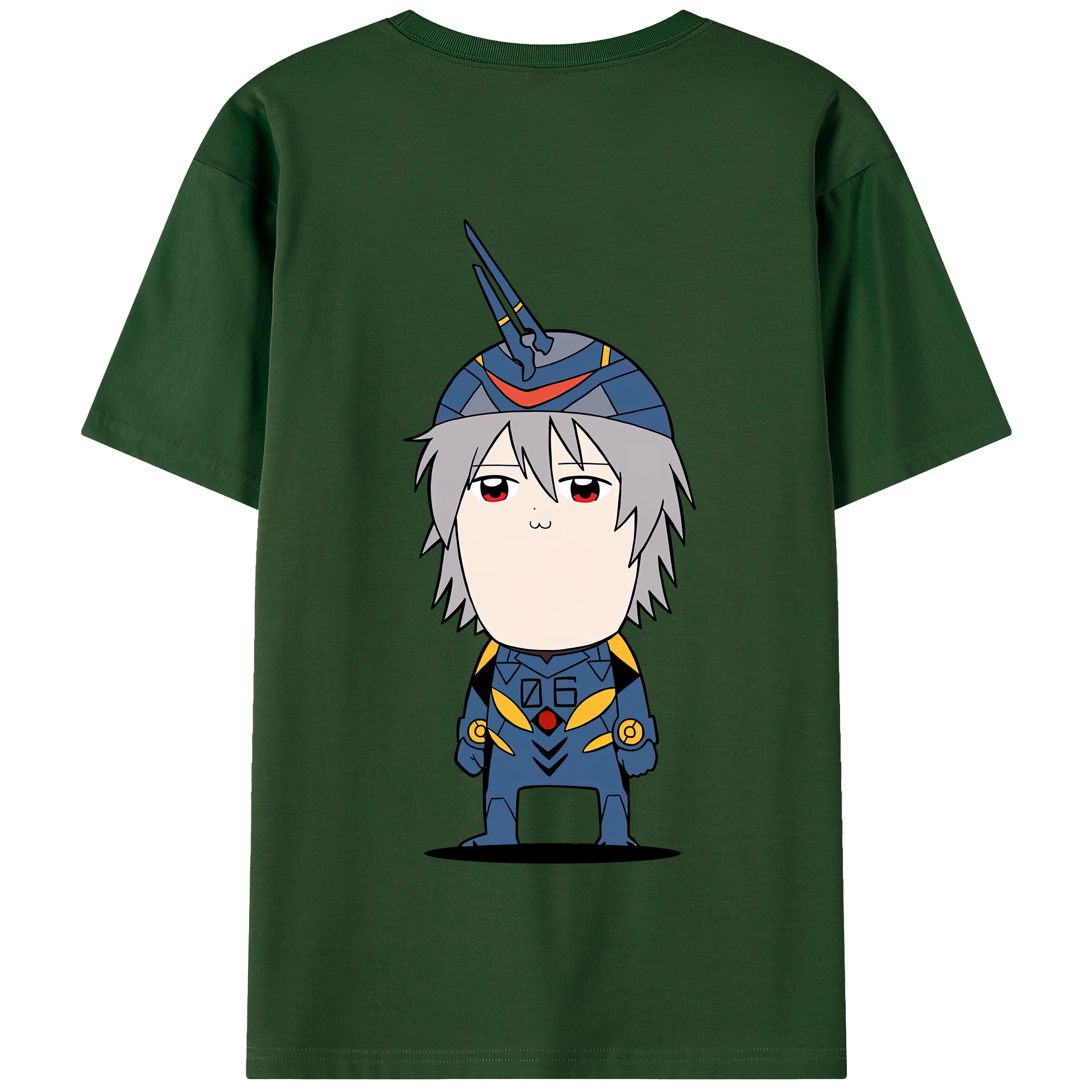 （画像用） EVA 新世紀エヴァンゲリオン 綿100％半袖Tシャツ（背面プリント）
